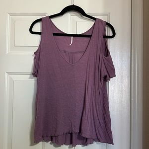 Free People Cold Shoulder Top